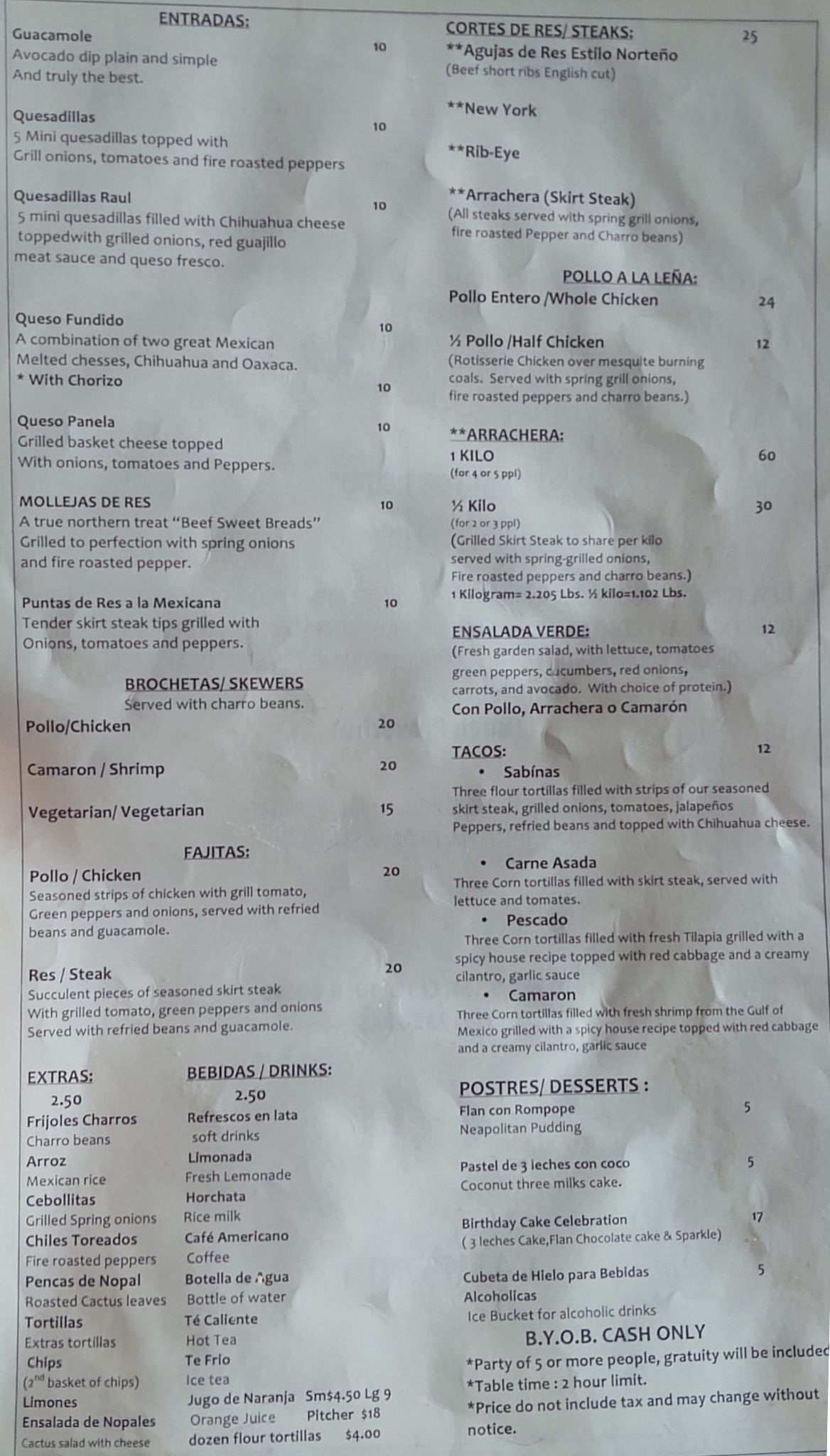 CANTON REGIO MENU (Updated June 2025)
